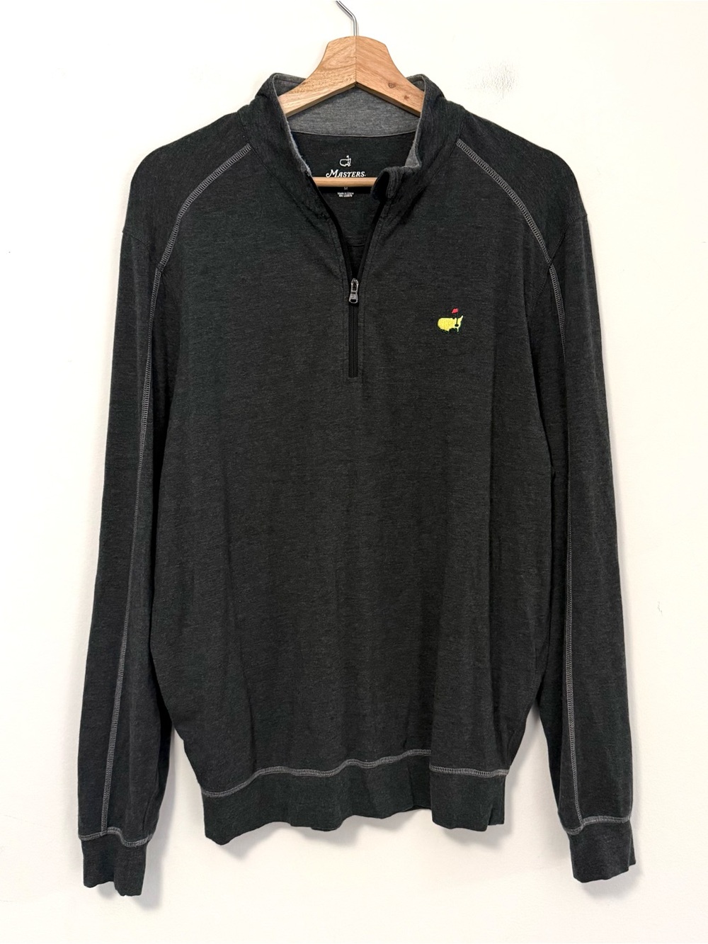 Masters Tech Golf Tournament Logo 1/4 Zip Pullover